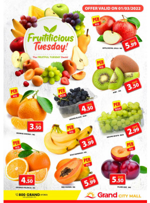 Fruitilicious Tuesday - Grand City Mall
