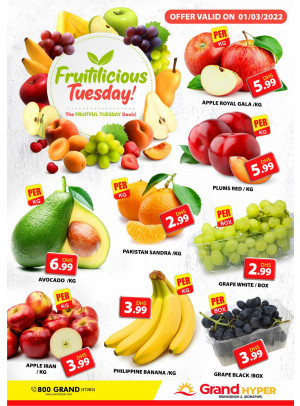 Fruitilicious Tuesday - Grand Hyper Muhaisnah