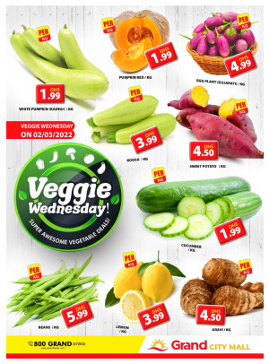 Veggie Wednesday - Grand City Mall