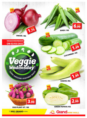 Veggie Wednesday - Grand Mini Mall