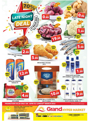 Late Night Deal - Grand Hypermarket Jebel Ali