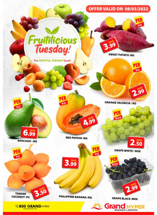 Fruitilicious Tuesday - Grand Hyper Muhaisnah