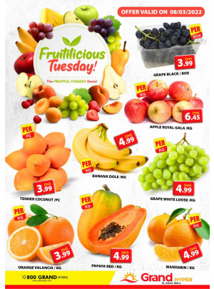 Fruitilicious Tuesday - Grand Hyper Al Khail Mall
