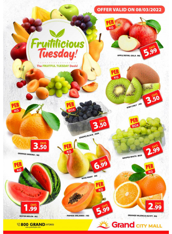 Fruitilicious Tuesday - Grand City Mall