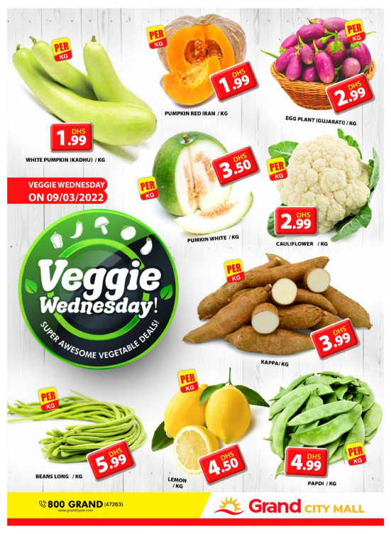 Veggie Wednesday - Grand City Mall