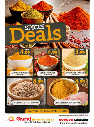 Spices Deals - Grand Hyper Al Khail Mall