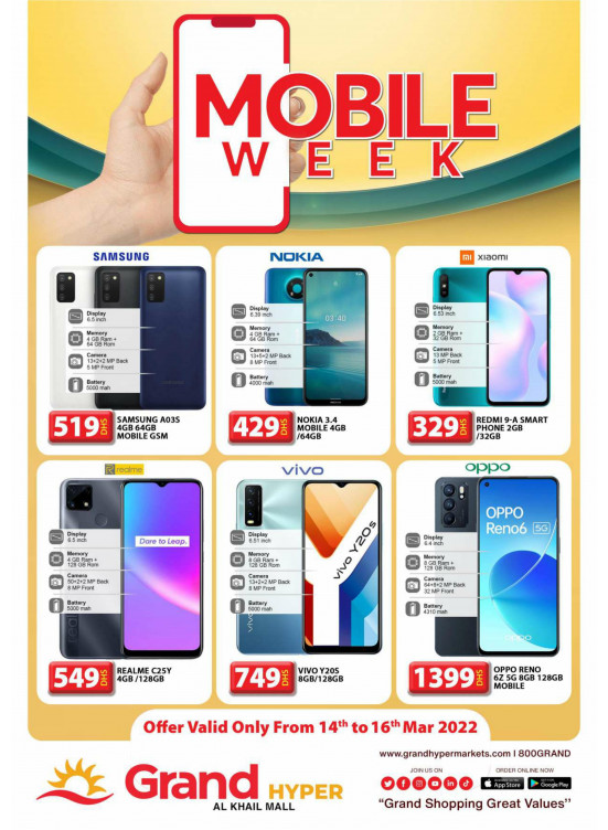 Mobile Week - Grand Hyper Al Khail Mall