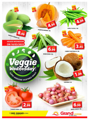 Veggie Wednesday - Grand Hyper Al khail Mall