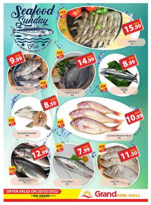 Seafood Sunday - Grand Mini Mall