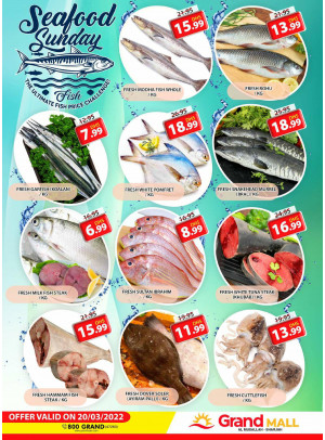 Seafood Sunday - Grand Mall Sharjah
