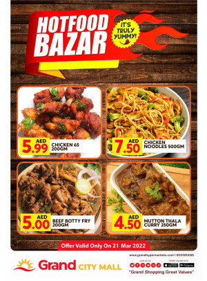 Hot Food Bazar - Grand City Mall