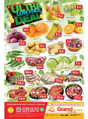 Ultra Low Price Deal - Grand Hyper Al Khail Mall
