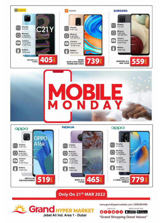 Monday Deals - Grand Hypermarket Jebel Ali