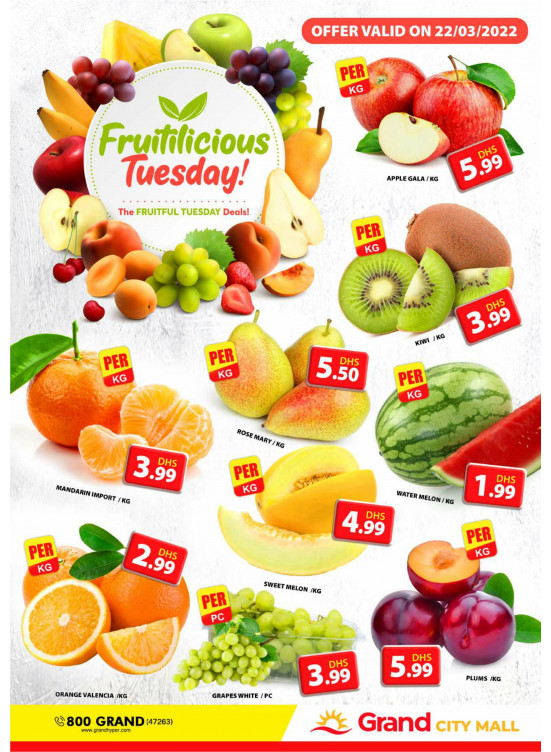 Fruitilicious Tuesday - Grand City Mall