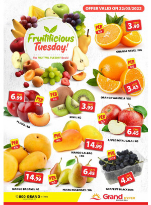 Fruitilicious Tuesday - Grand Hyper Al Khail Mall