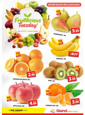 Fruitilicious Tuesday - Grand Mini Mall