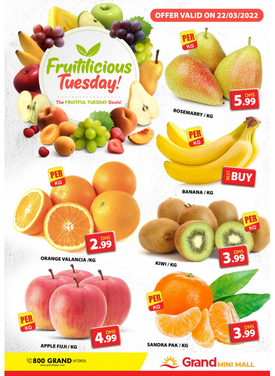 Fruitilicious Tuesday - Grand Mini Mall