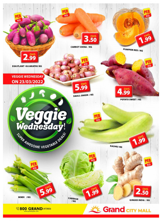 Veggie Wednesday - Grand City Mall