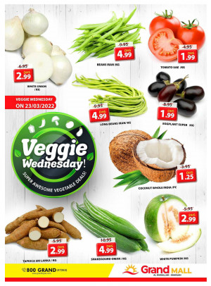Veggie Wednesday - Grand Mall Sharjah