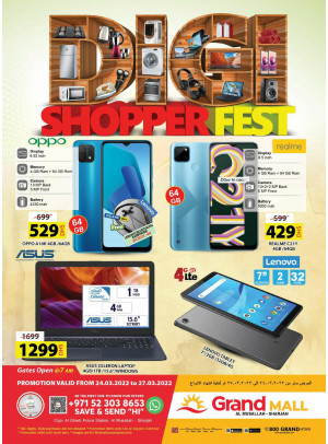 Shopping Deals - Grand Mall Sharjah