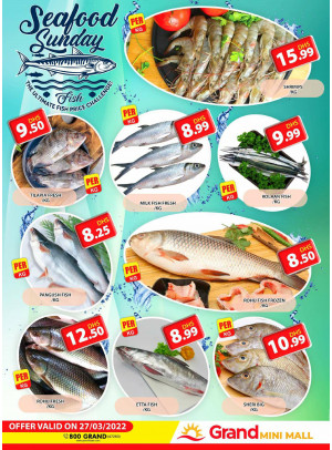 Seafood Sunday - Grand Mini Mall