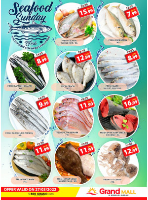 Seafood Sunday - Grand Mall Sharjah