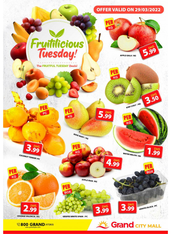 Fruitilicious Tuesday - Grand City Mall