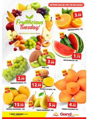 Fruitilicious Tuesday - Grand Hyper Al Khail Mall
