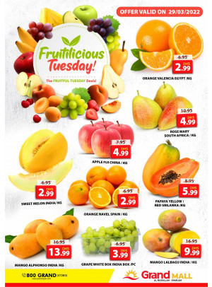 Fruitilicious Tuesday - Grand Mall Sharjah