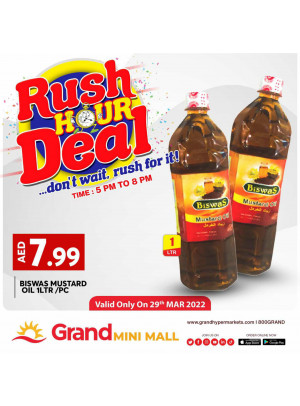 Rush Hour Deal - Grand Mini Mall