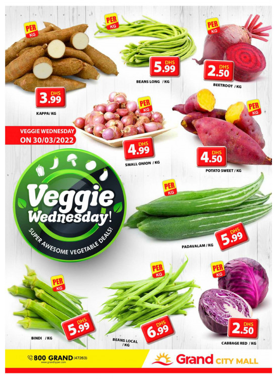 Veggie Wednesday - Grand City Mall