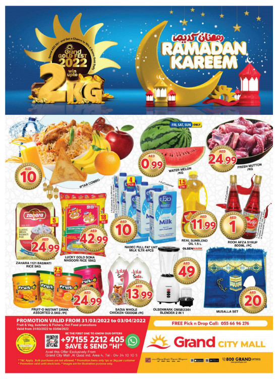 Weekend Deals - Grand City Mall