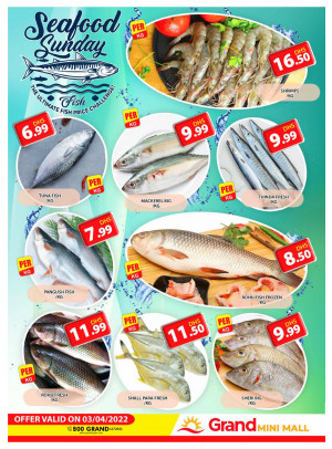 Seafood Sunday - Grand Mini Mall
