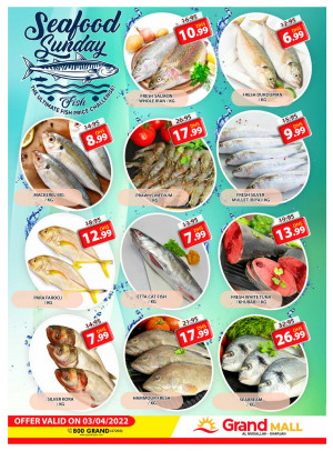 Seafood Sunday - Grand Mall Sharjah