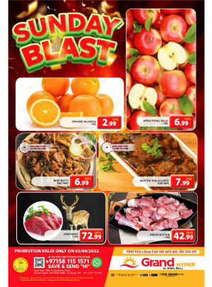 Sunday Blast - Grand Hyper Al Khail Mall