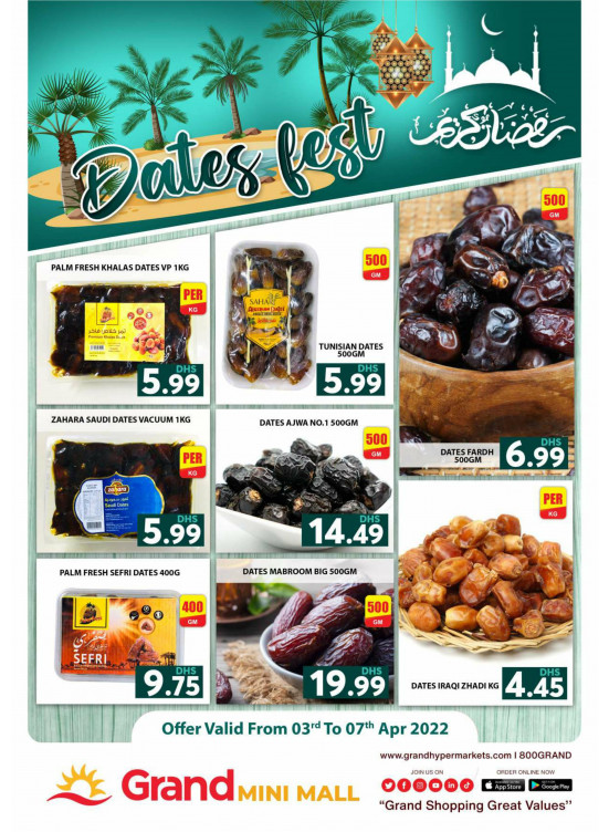 Dates Fest - Grand Mini Mall