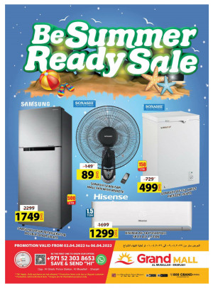 Summer Sale - Grand Mall Sharjah
