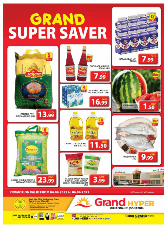 Grand Super Saver - Grand Hyper Muhaisnah