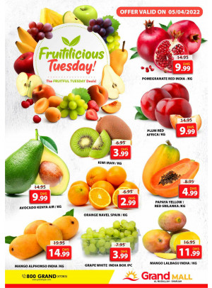 Fruitilicious Tuesday - Grand Mall Sharjah