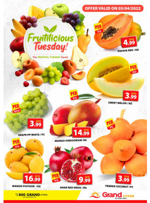 Fruitilicious Tuesday - Grand Hyper Al Khail Mall