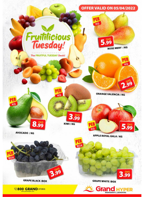 Fruitilicious Tuesday - Grand Hyper Muhaisnah