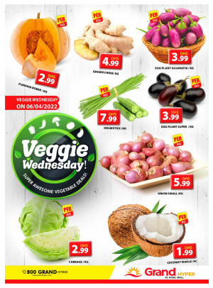 Veggie Wednesday - Grand Hyper Al khail Mall