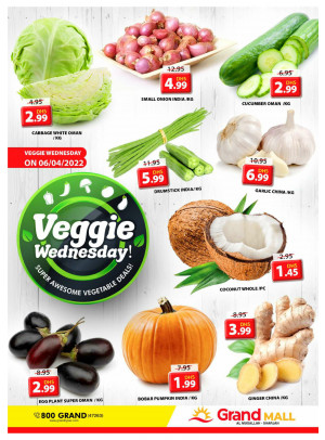 Veggie Wednesday - Grand Mall Sharjah