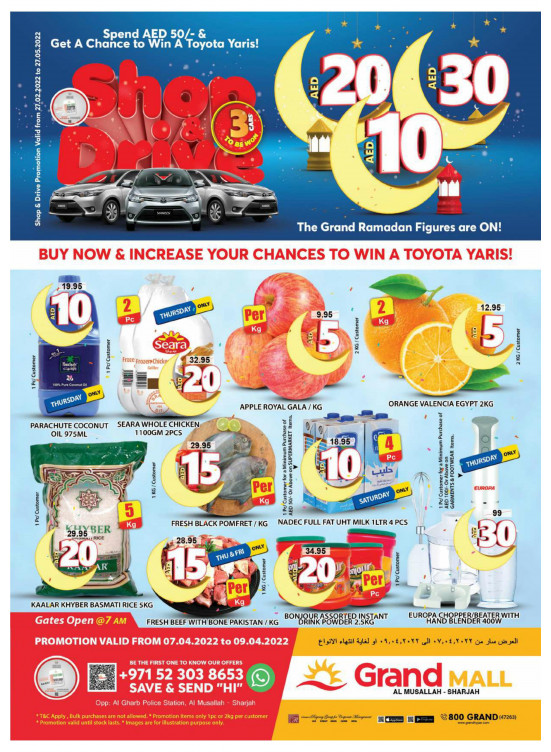 Weekend Deals - Grand Mall Sharjah