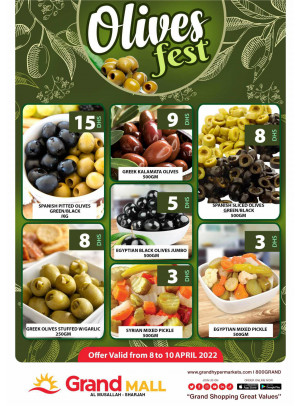 Olives Fest - Grand Mall Sharjah