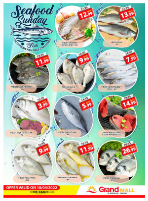 Seafood Sunday - Grand Mall Sharjah