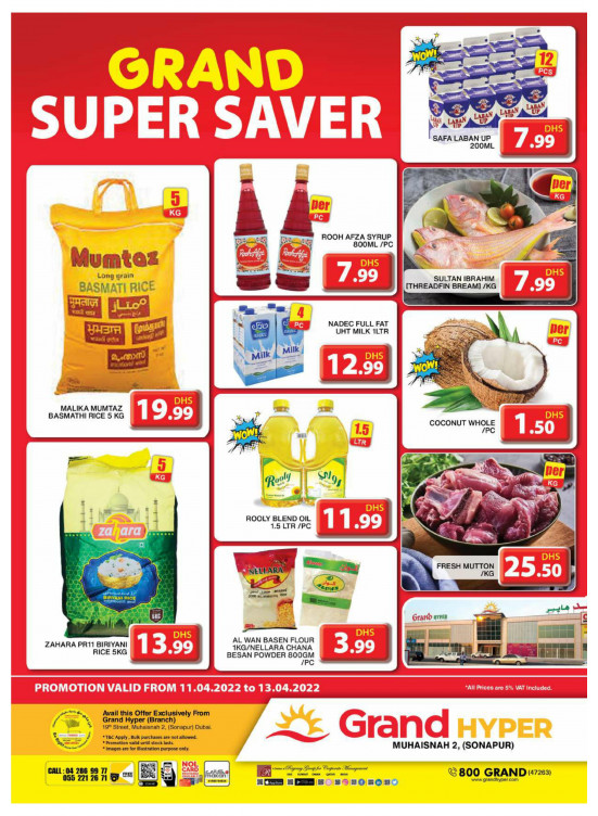 Grand Super Saver - Grand Hyper Muhaisnah