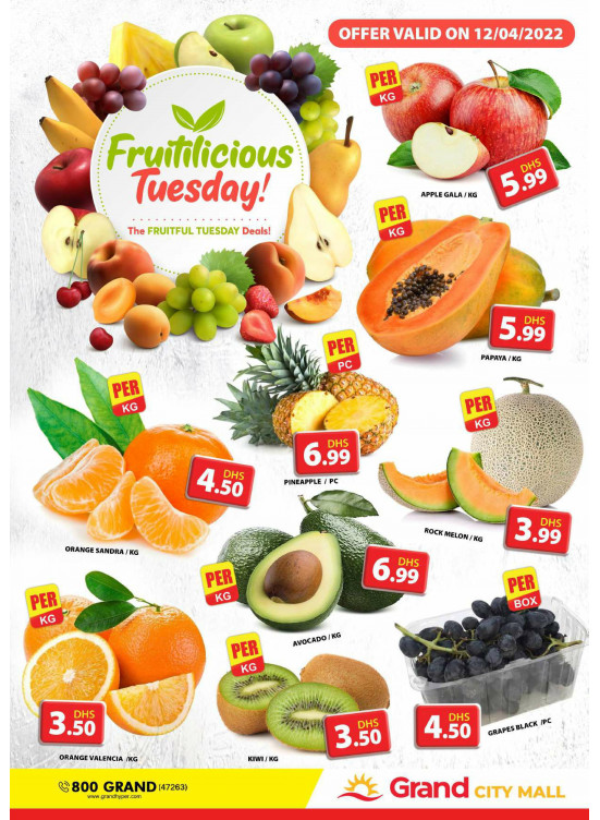 Fruitilicious Tuesday - Grand City Mall