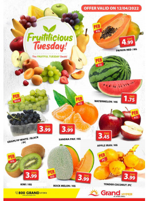 Fruitilicious Tuesday - Grand Hyper Al Khail Mall