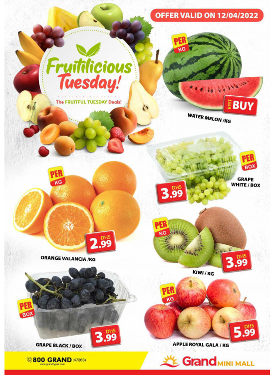 Fruitilicious Tuesday - Grand Mini Mall